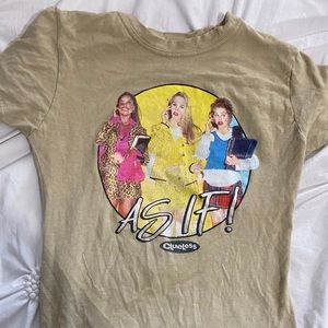 Vintage-esq Clueless Tee. Size small